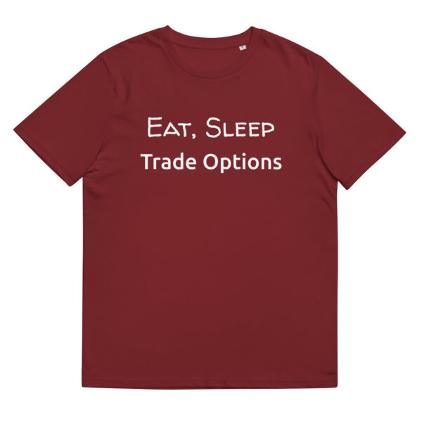 Eat, Sleep, Trade Options - Stock Market T-shirt - Image 3